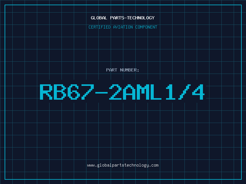 Aviation Part RB67-2AML1/4