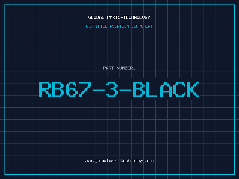 Aviation Part RB67-3-BLACK