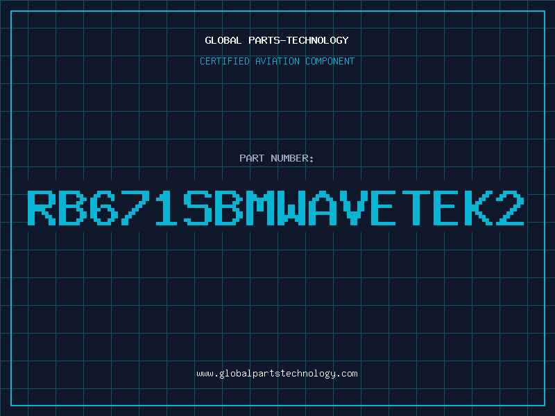 Aviation Part RB671SBMWAVETEK2