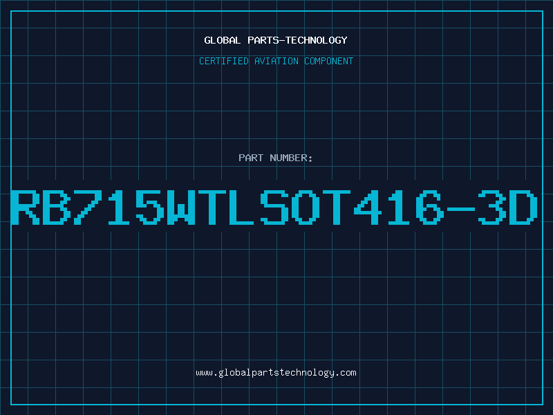 Aviation Part RB715WTLSOT416-3D