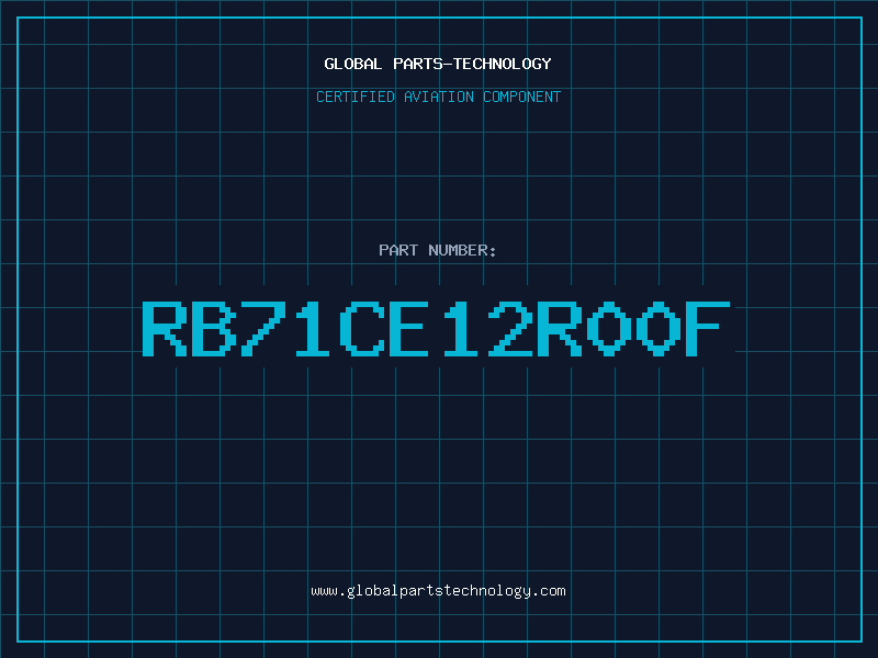 Aviation Part RB71CE12R00F