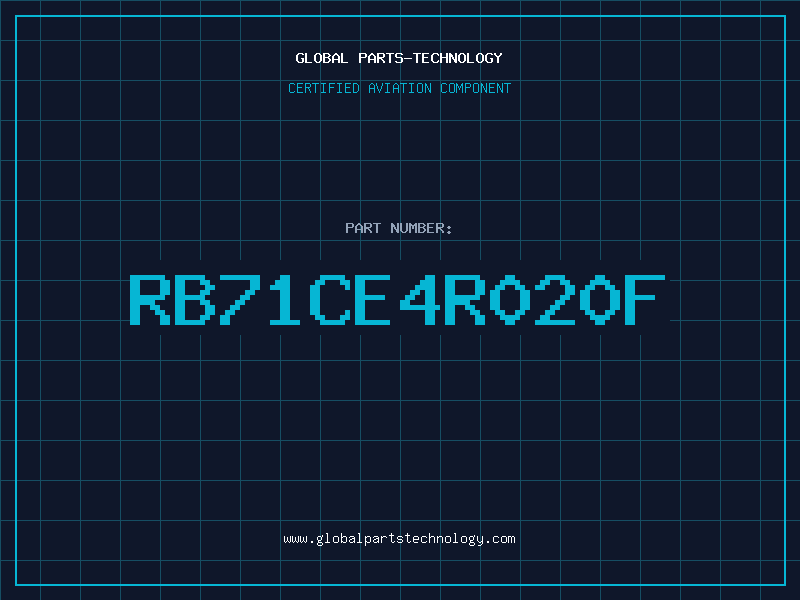 Aviation Part RB71CE4R020F