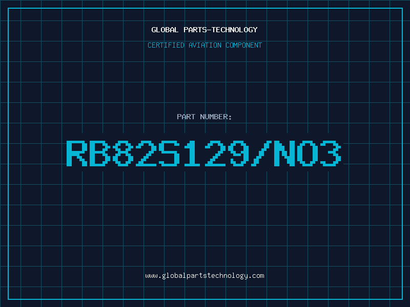 Aviation Part RB82S129/NO3