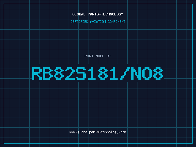 Aviation Part RB82S181/NO8