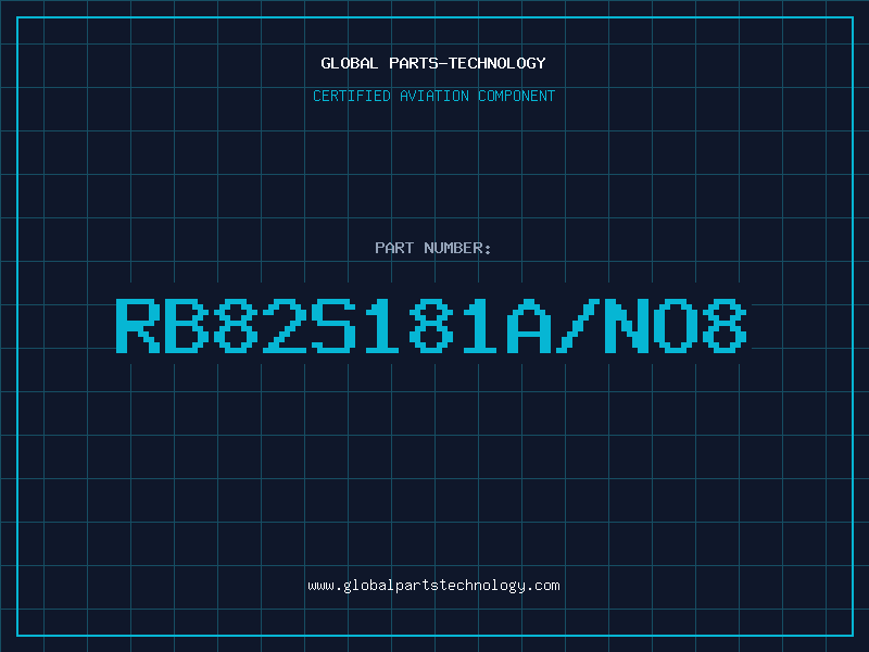 Aviation Part RB82S181A/NO8