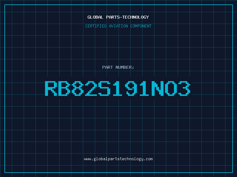 Aviation Part RB82S191NO3