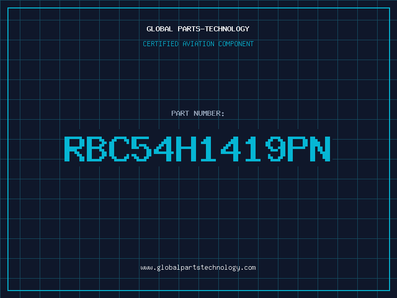 Aviation Part RBC54H1419PN