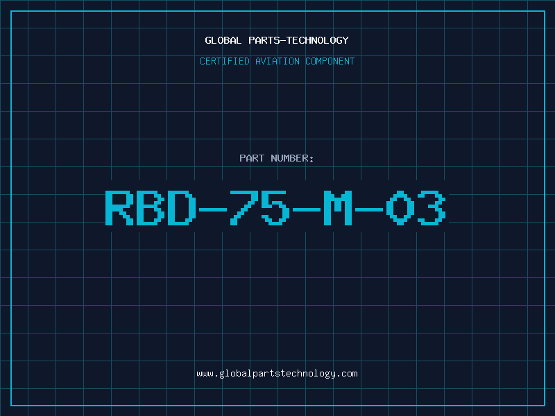 Aviation Part RBD-75-M-03
