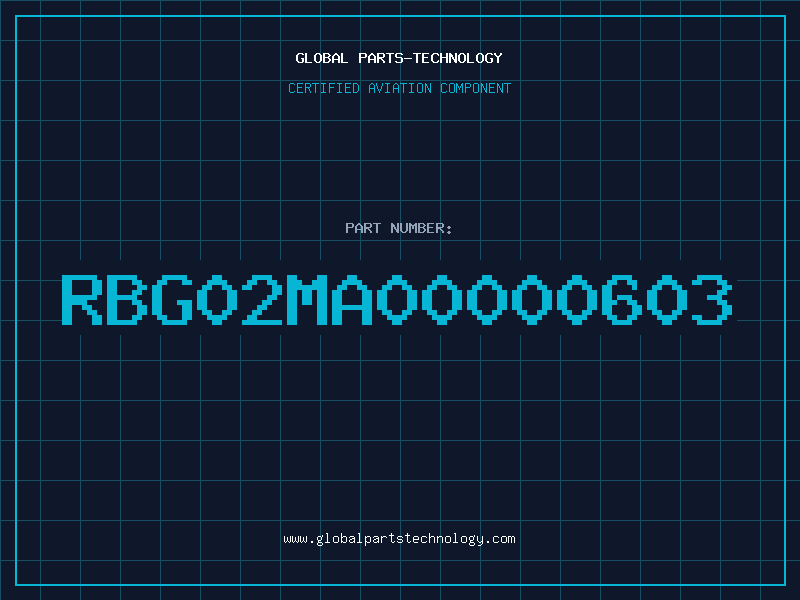 Aviation Part RBG02MA00000603