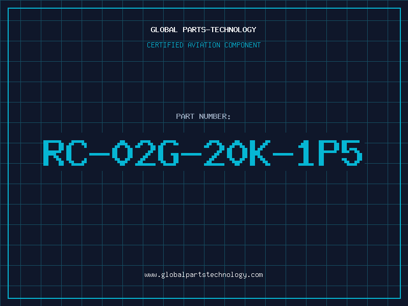 Aviation Part RC-02G-20K-1P5