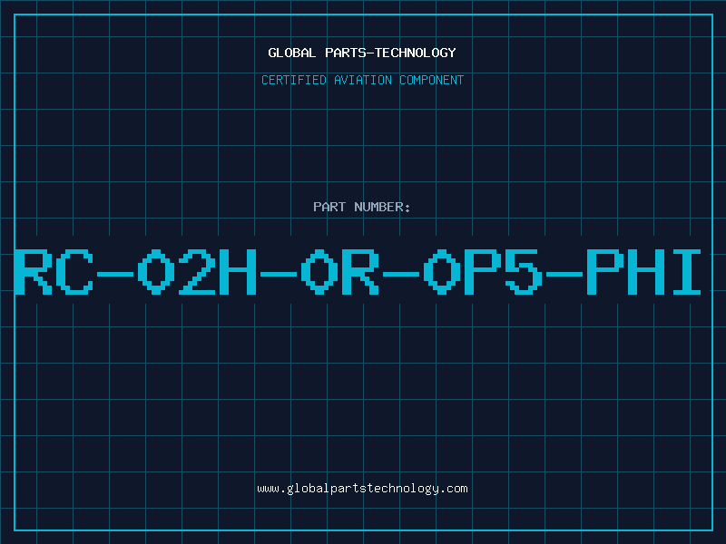 Aviation Part RC-02H-0R-0P5-PHI