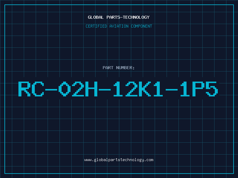 Aviation Part RC-02H-12K1-1P5