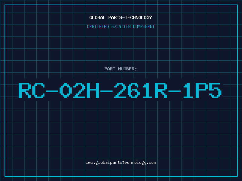 Aviation Part RC-02H-261R-1P5