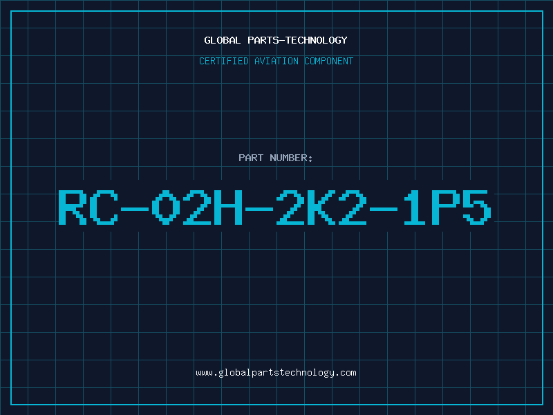 Aviation Part RC-02H-2K2-1P5