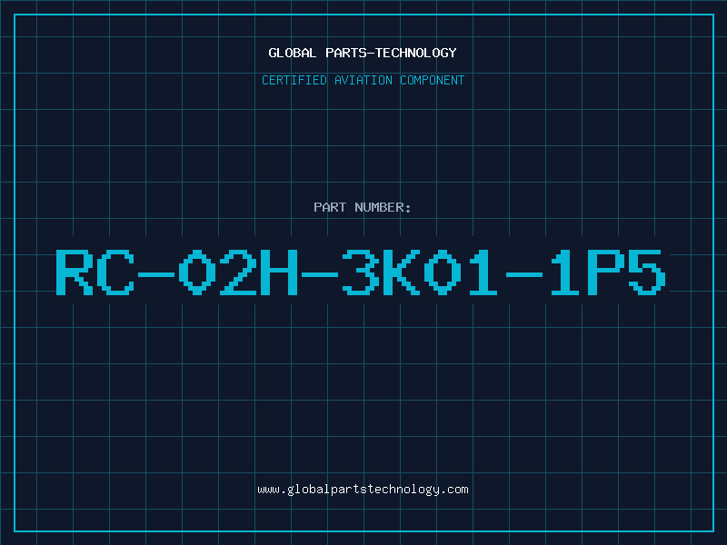 Aviation Part RC-02H-3K01-1P5