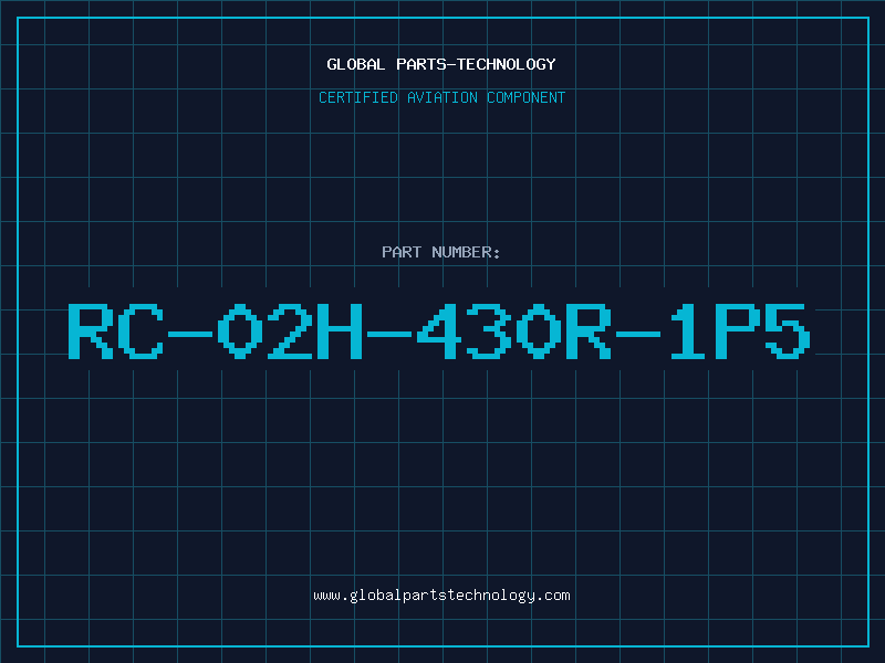 Aviation Part RC-02H-430R-1P5