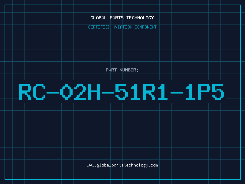 Aviation Part RC-02H-51R1-1P5