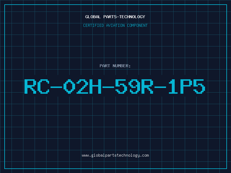Aviation Part RC-02H-59R-1P5