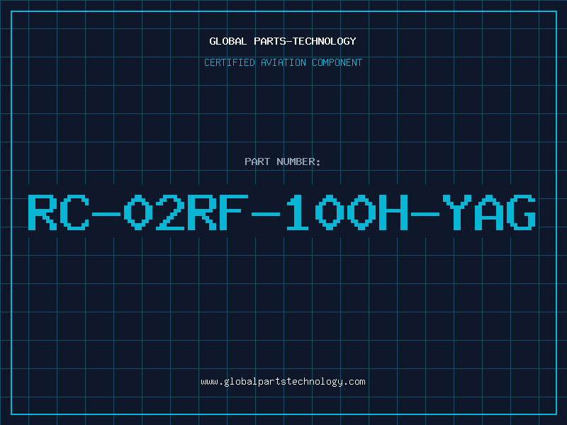 Aviation Part RC-02RF-100H-YAG