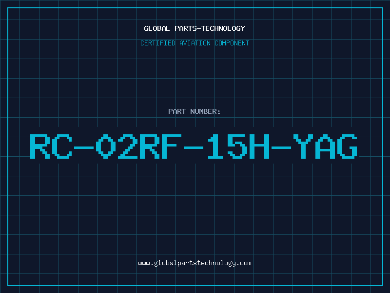 Aviation Part RC-02RF-15H-YAG