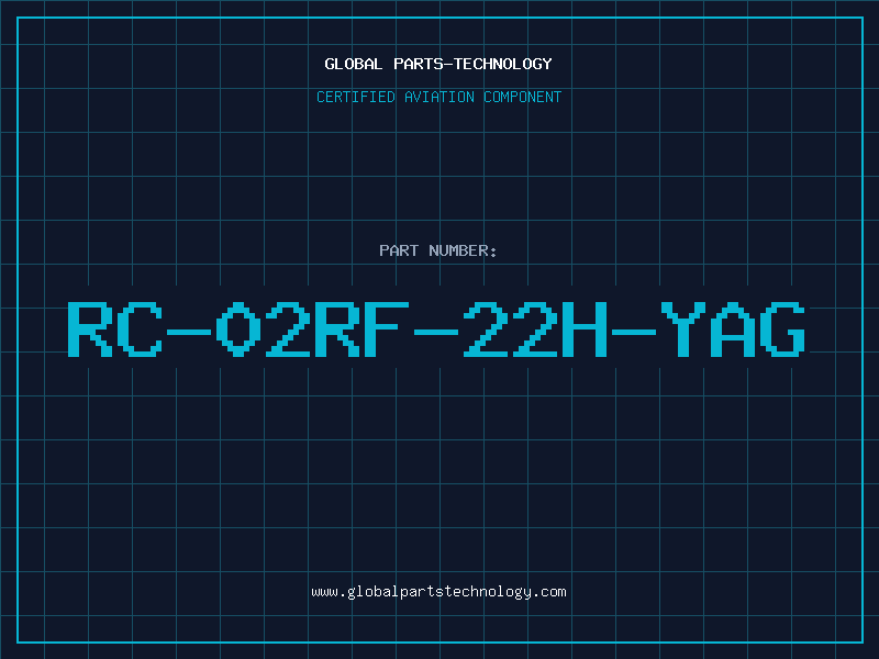 Aviation Part RC-02RF-22H-YAG