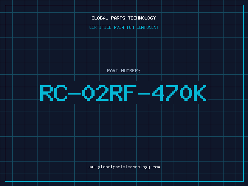 Aviation Part RC-02RF-470K
