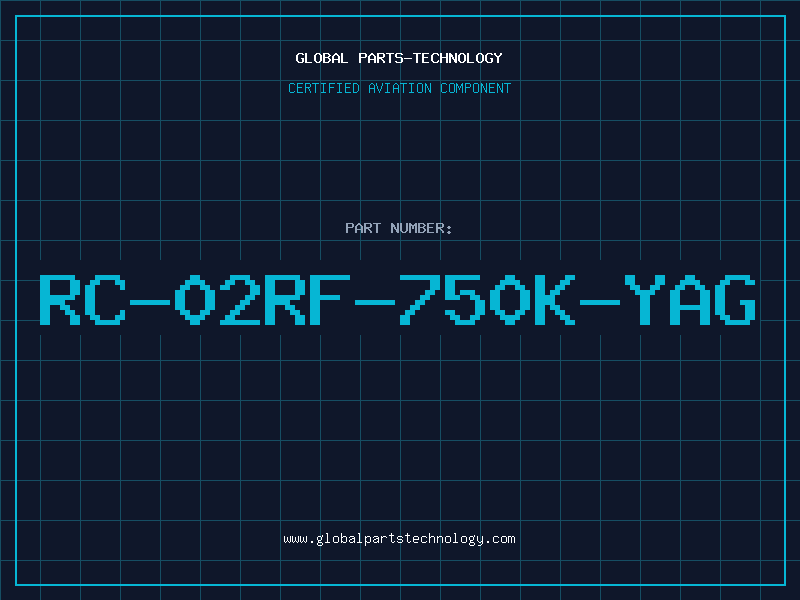 Aviation Part RC-02RF-750K-YAG
