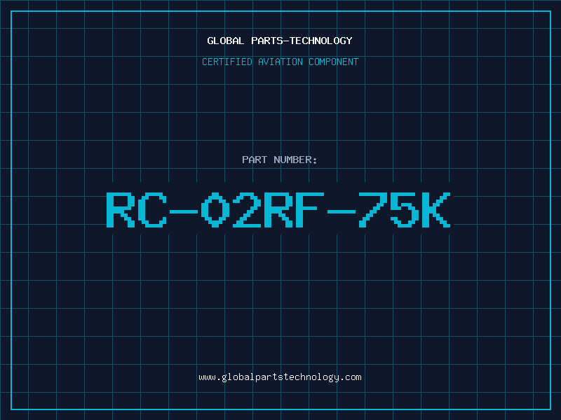Aviation Part RC-02RF-75K