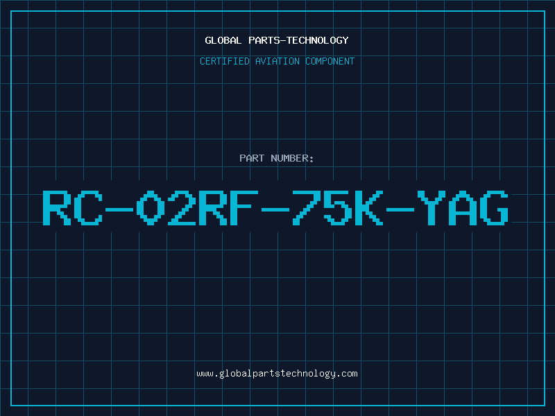 Aviation Part RC-02RF-75K-YAG