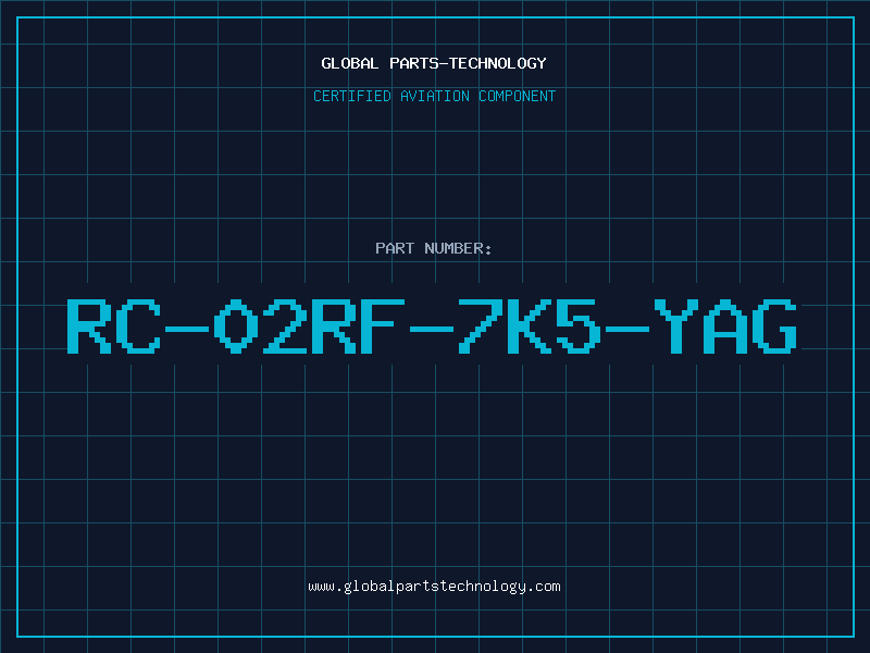 Aviation Part RC-02RF-7K5-YAG