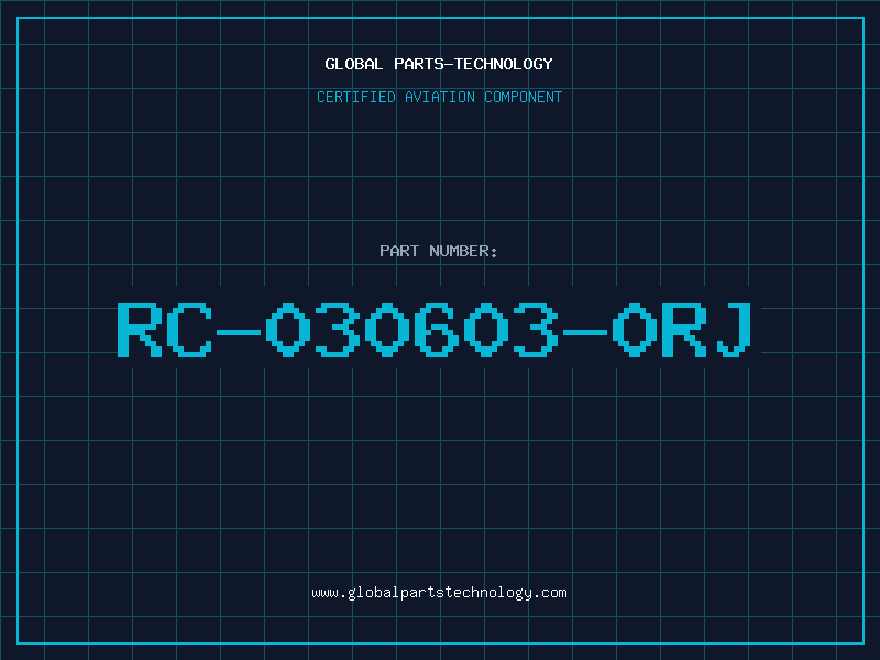 Aviation Part RC-030603-0RJ