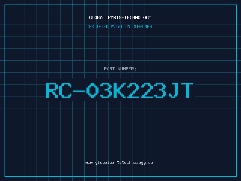 Aviation Part RC-03K223JT