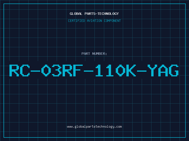 Aviation Part RC-03RF-110K-YAG