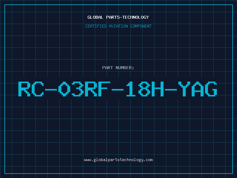 Aviation Part RC-03RF-18H-YAG