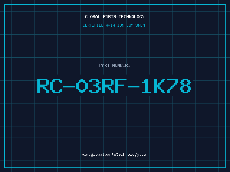 Aviation Part RC-03RF-1K78
