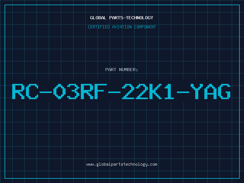 Aviation Part RC-03RF-22K1-YAG