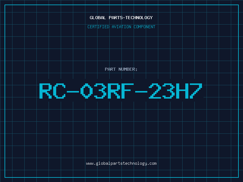 Aviation Part RC-03RF-23H7