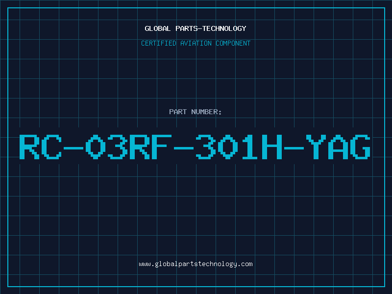 Aviation Part RC-03RF-301H-YAG