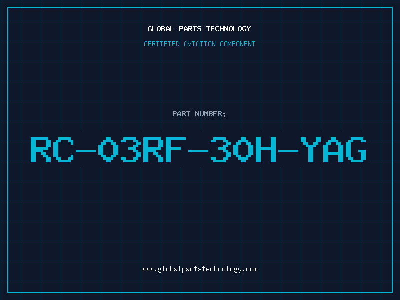 Aviation Part RC-03RF-30H-YAG