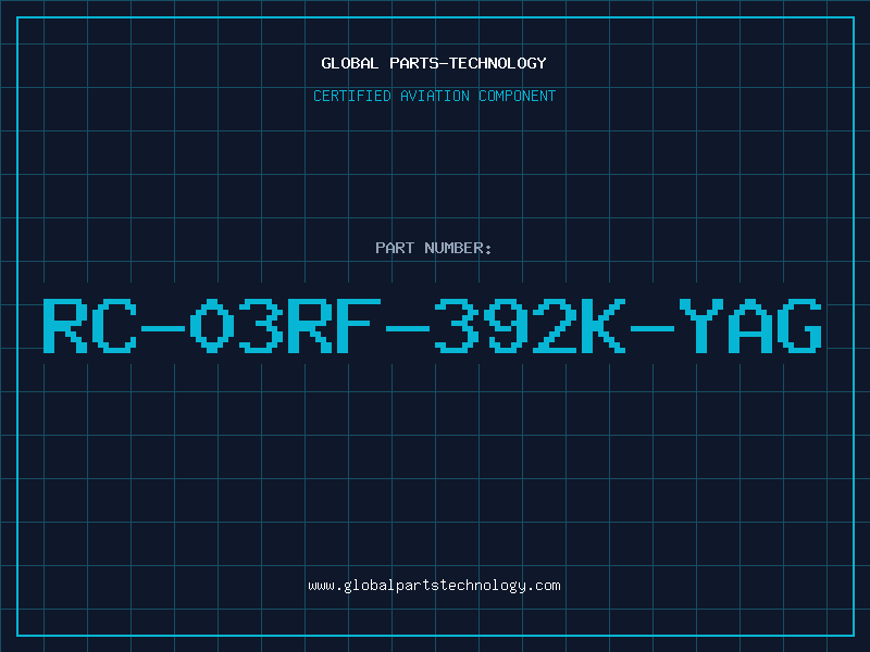 Aviation Part RC-03RF-392K-YAG