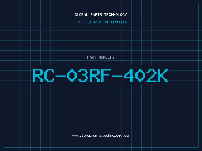 Aviation Part RC-03RF-402K