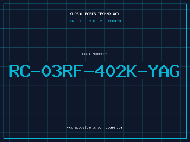 Aviation Part RC-03RF-402K-YAG