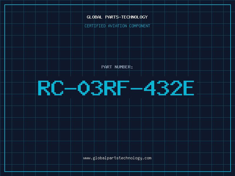Aviation Part RC-03RF-432E