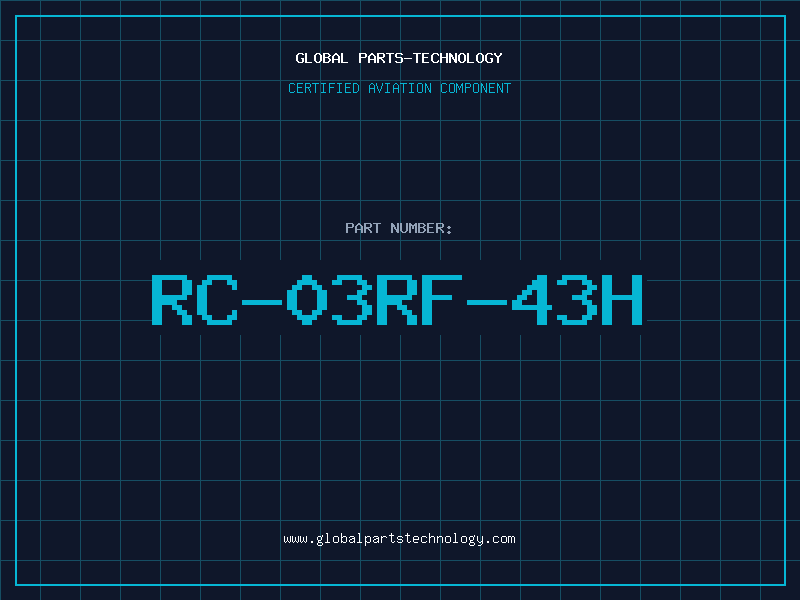 Aviation Part RC-03RF-43H
