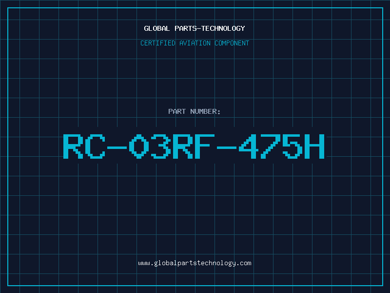 Aviation Part RC-03RF-475H