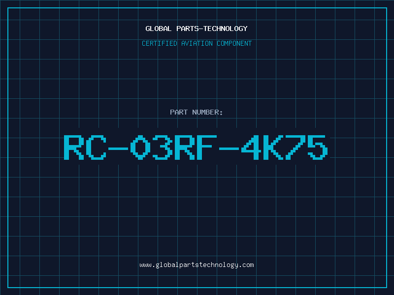 Aviation Part RC-03RF-4K75