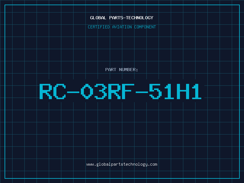 Aviation Part RC-03RF-51H1