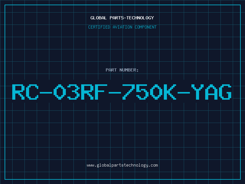 Aviation Part RC-03RF-750K-YAG