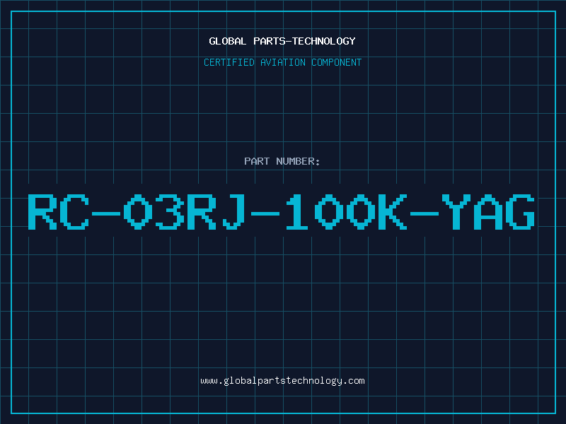 Aviation Part RC-03RJ-100K-YAG
