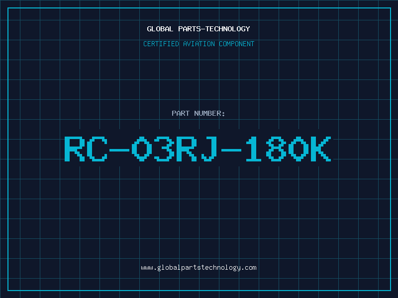 Aviation Part RC-03RJ-180K